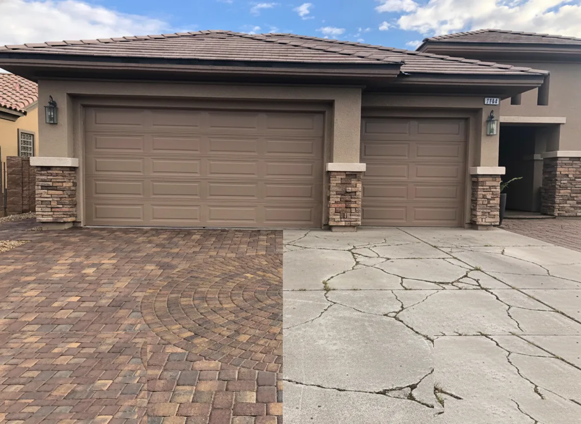 Pavers versus concrete comparison