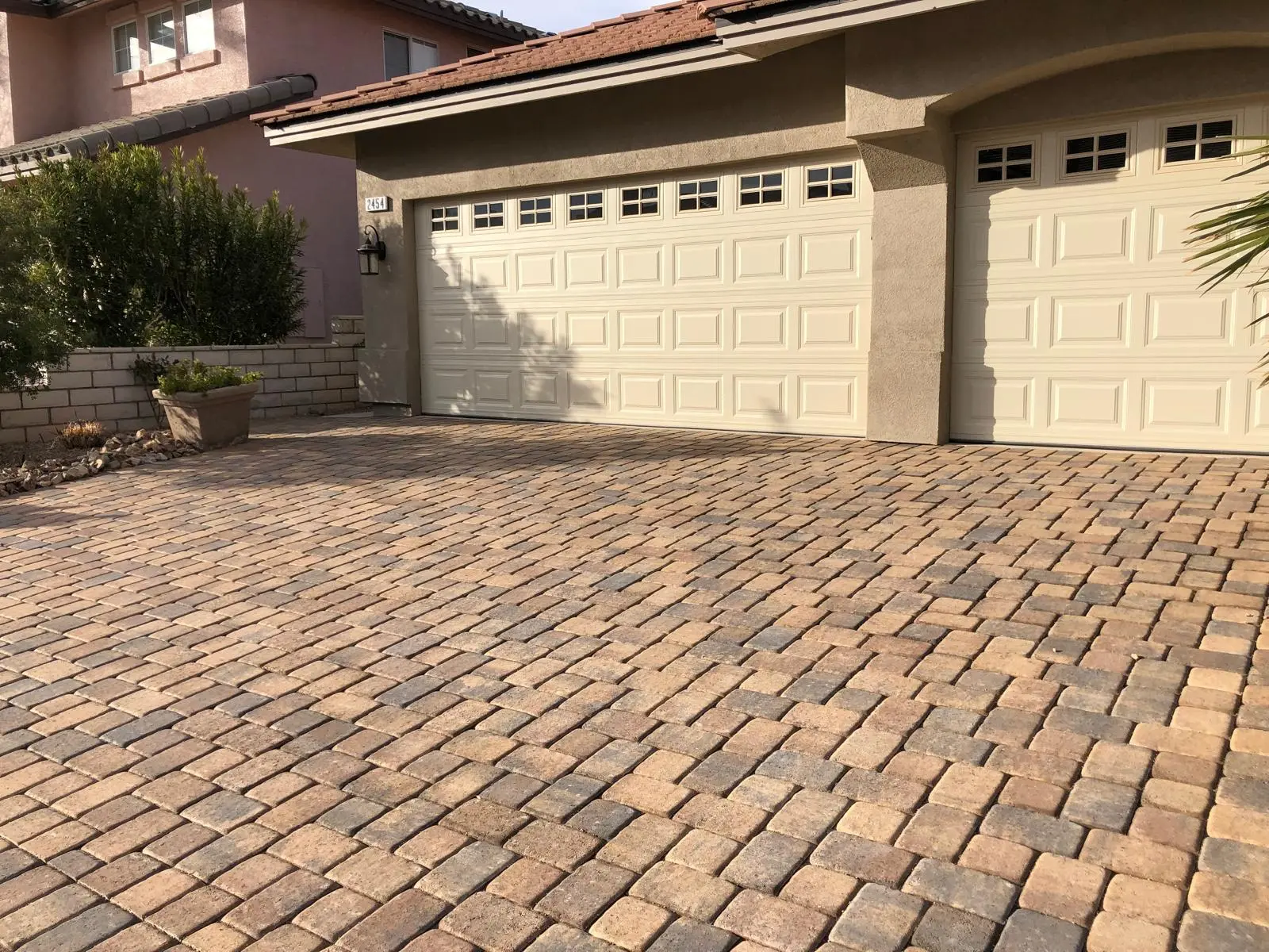 Paver driveway in Las Vegas