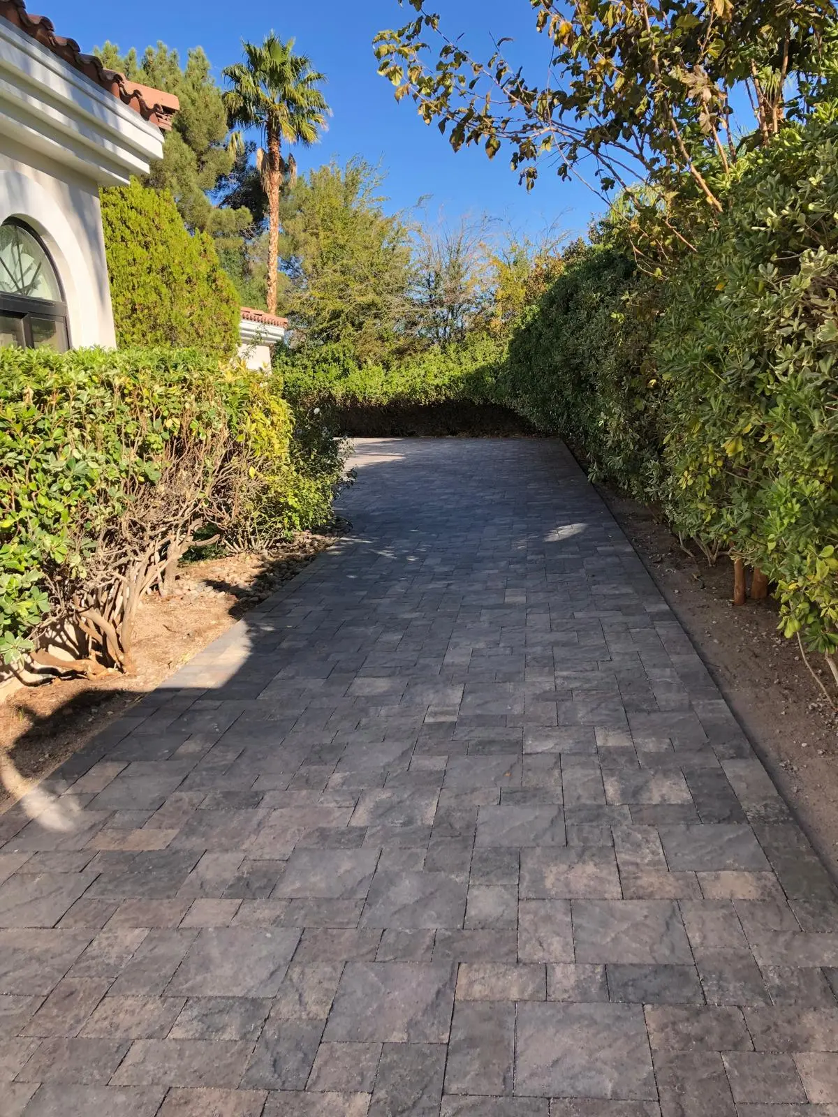 Paver walkway in Las Vegas
